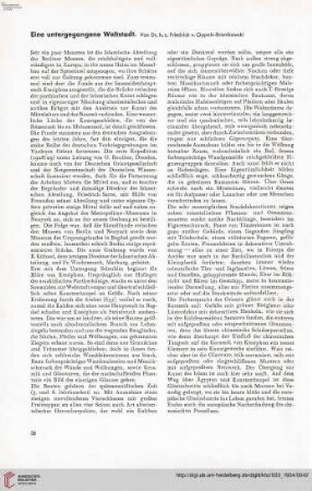 49: Eine untergegangene Weltstadt