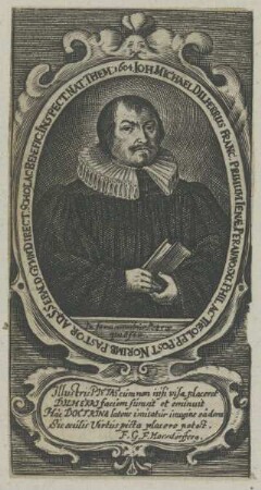 Bildnis des Ioh. Michael Dilherrus