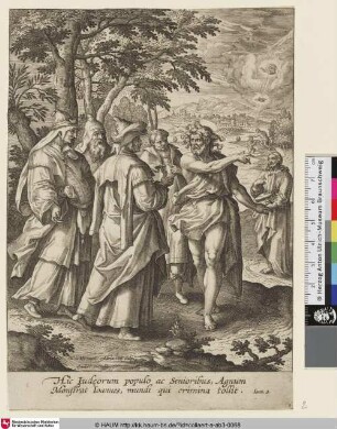 [John the Baptist Identifying Christ as the Lamb of God; Johannes der Täufer erkennt Christus als das Lamm Gottes]