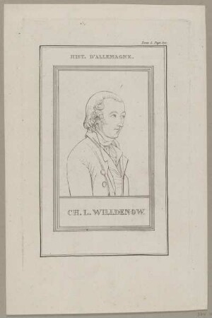 Bildnis des Ch. L. Willdenow