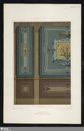 No. 16 Lambris Fumoir (Genre Renaissance Moderne)