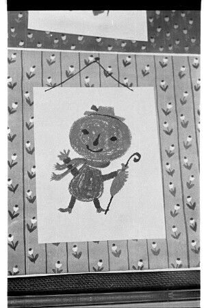 Kleinbildnegativ: Ausstellung Lilo Fromm, Amerika Gedenkbibliothek, 1964
