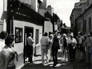 In Prag auf dem Hradshin, das goldene Gässchen