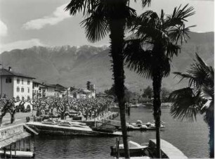 Blick auf den Lago Maggiore, Ascona