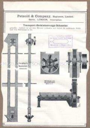 Transport-Zerkleinerungs-Schnecke