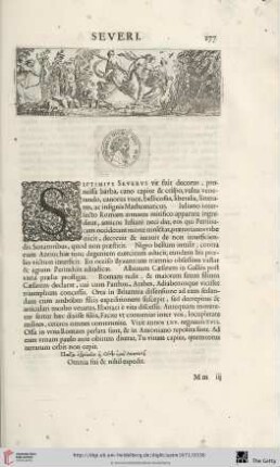 Numismata Severi