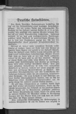 Deutsche Heimstätten.