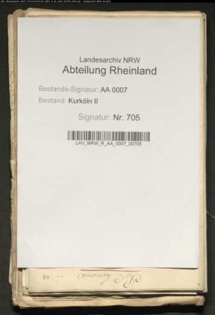 Denkschrift und Berichte des Uerdinger Stadtrates betr. die Uerdinger Zölle und Lizenten