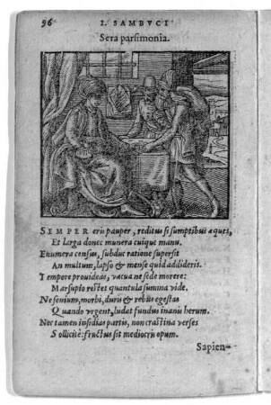 Sera parsimonia.