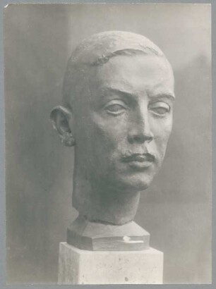 Porträt Richard von Kühlmann, 1917/18, Bronze