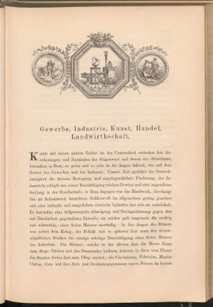 Gewerbe, Industrie, Kunst, Handel, Landwirthschaft.