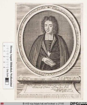 Bildnis Johann Tobias Mühlberger (Mülberger)
