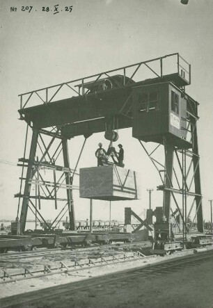 Ausbau des Hafens von Suez, 1924
