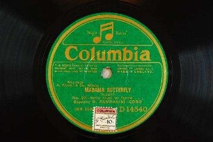 Madama Butterfly : No. 22; Nello shosi or farem... / (Puccini)