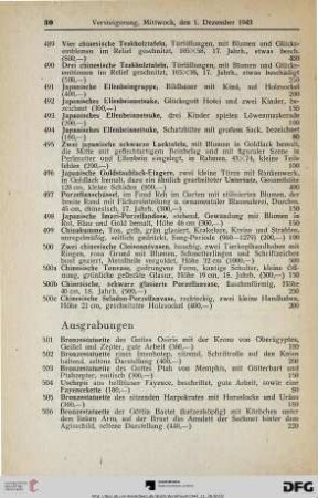 Ausgrabungen (Nr. 501-519)