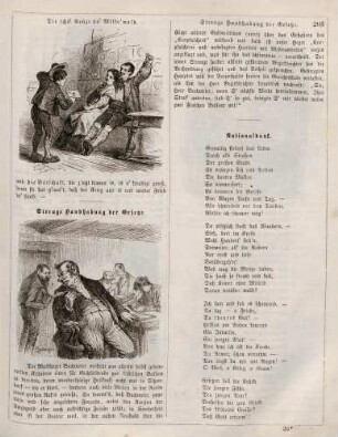 "Die schö' Cenzi vo' Mitte'wald" "Strenge Handhabung der Gesetze"