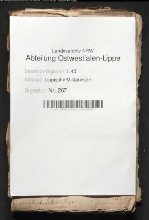 Einquartierung braunschweig-lüneburgischer Truppen in Lippe