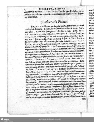 Consideratio Prima