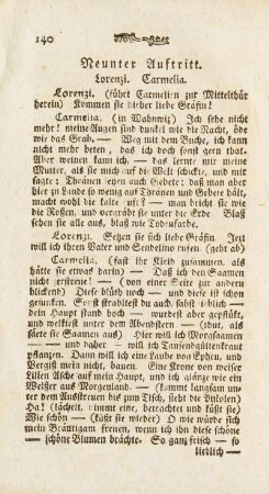Neunter Auftritt