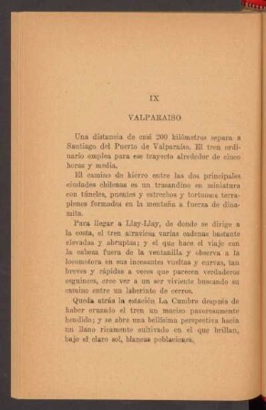IX - Valparaíso