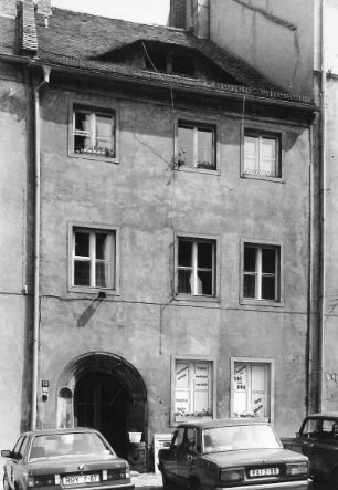 Bautzen, Große Brüdergasse 14. Wohnhaus (um 1600). Straßenansicht