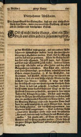 621-642, Vierzehnter Abschnitt - Neunzehnter Abschnitt