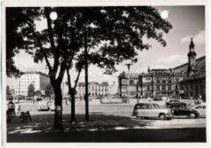 Bremen, Bahnhofsplatz und Hauptbahnhof