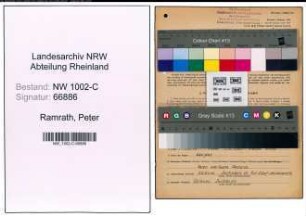 Entnazifizierung Peter Ramrath, geb. 01.04.1887 (Vertreter)