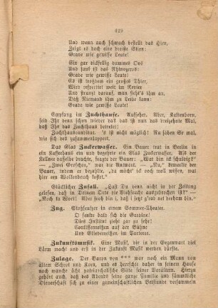 Glücklicher Zufall.