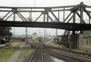 Weil: Verschiebebahnhof; Gleise und Ablaufweg