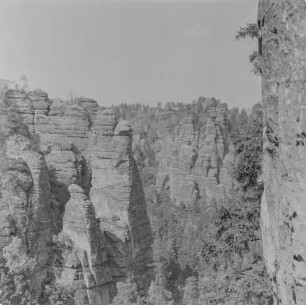 Bastei : Sächsische Schweiz. Rathener Felsgebiet