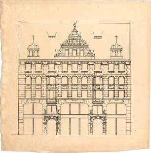 Pfann, Paul; Nürnberg, Königstr. 33-37; Wohn- und Geschäftshaus L. Ostermayr - Ansicht