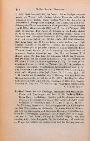 148-150 [Rezension] Darstellung