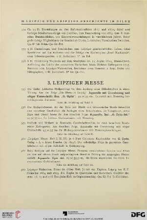 3. Leipziger Messe (Nr. 357-366)