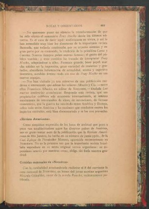 Comidas mensuales de "Nosotros"