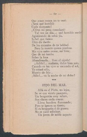 Hijo del mar.