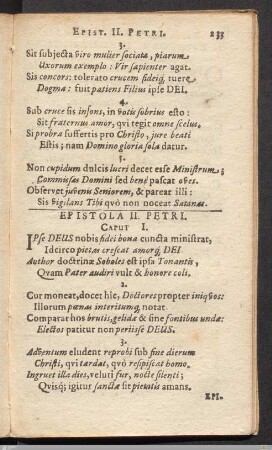 Epistola II. Petri.