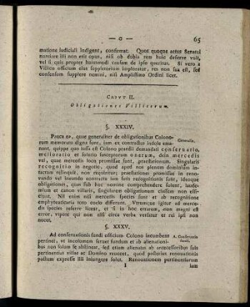 Caput II. Obligationes Vilicorum.