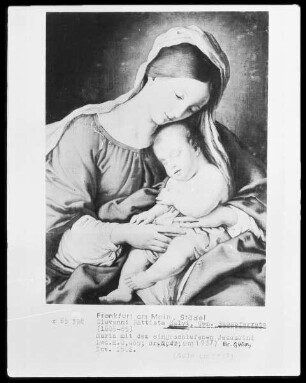 Maria mit dem eingeschlafenen Jesuskind