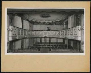 Stadttheater, Grein: Ansicht Zuschauerraum