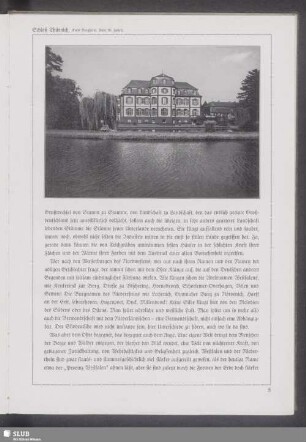 Schloß Thürnich, Kreis Bergheim. Ende 18. Jahrh.