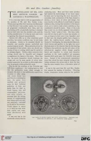 61: The jewellery of Mr. and Mrs. Arthur Gaskin