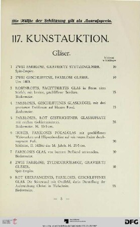 Gläser (Nr. 1-39)