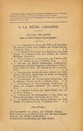 Bibliothèque sociologique. 9