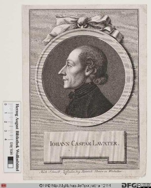 Bildnis Johann Caspar Lavater