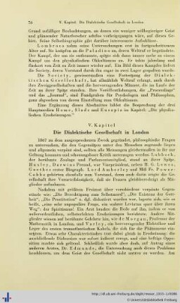 B. Berühmte Untersuchungen.