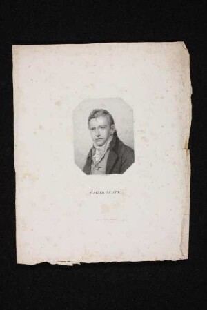 Bildnis des Walter Scott