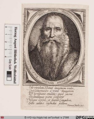 Bildnis Cornelius Schonaeus (eig. Cornelis Schoon)