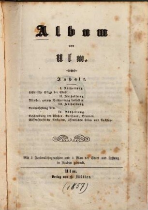 Album von Ulm
