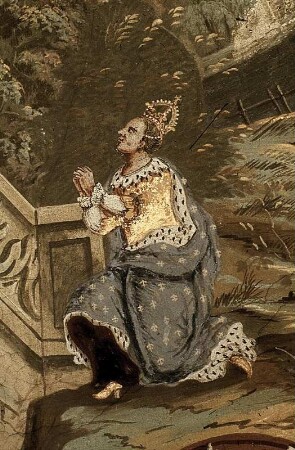 Die Heilige Jungfrau erscheint der seligen Johanna von Valois